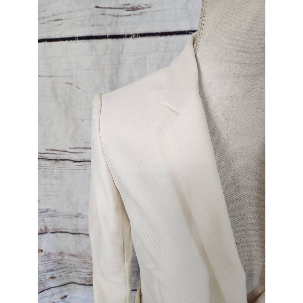 rag & bone Fleet Off White Blazer Size 0 - Picture 4 of 7